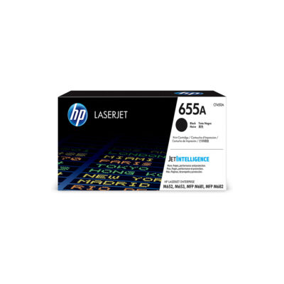 Tóner HP 655A CF450A Negro LaserJet Enterprise