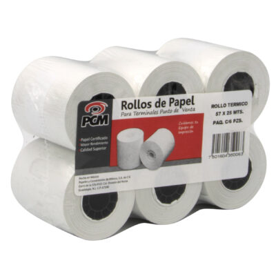 Rollo Térmico PCM 57x25m c/150