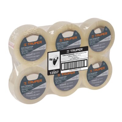 Cinta de Empaque Truper 48×150 C/6