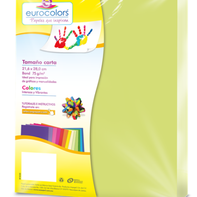 Papel Eurocolors EC0089 Verde Past