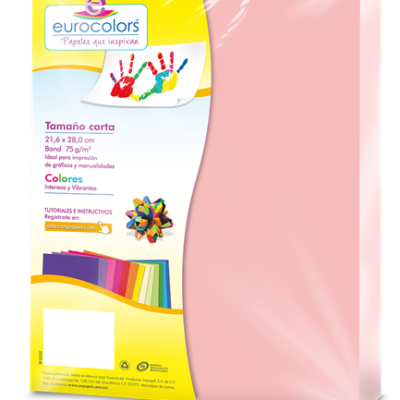 Papel Eurocolors EC0090 Rosa Past.