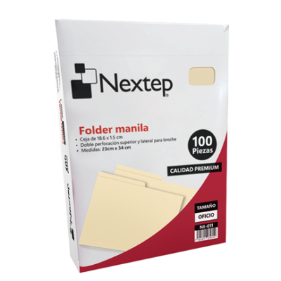 Folder Nextep Tamñoa Oficio Manila