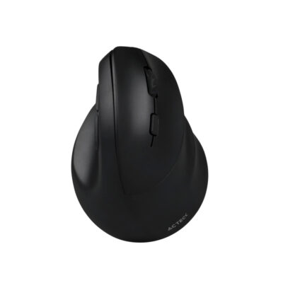 Acteck Virtuos Fitt MI520 Mouse Ergonómico Vertical Negro 2400DPI