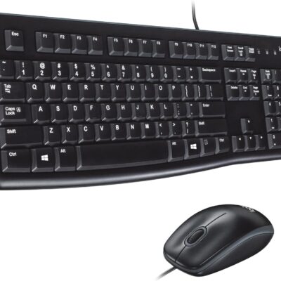 Kit Teclado y Mouse Logitech MK120 Negro