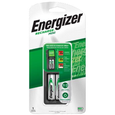 Energizer Mini Cargador de Baterías AA/AAA