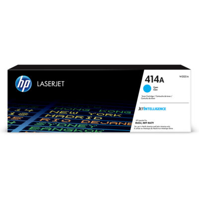 Tóner HP 414A W2021A Cyan LaserJet Pro
