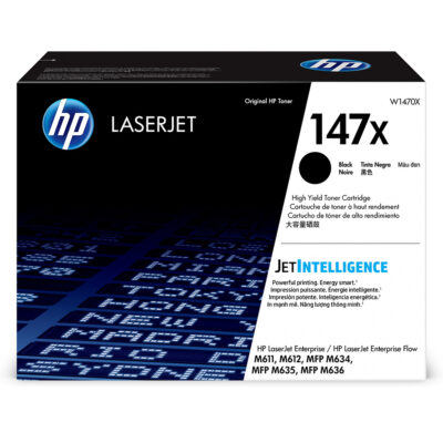 Tóner HP 147X W1470X Negro LaserJet Enterprise