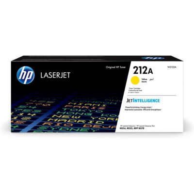 Tóner HP 212A W2122A Amarillo LaserJet Pro