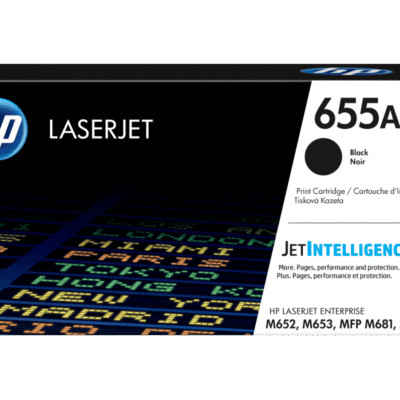 Tóner HP 655A CF450A Negro LaserJet Enterprise